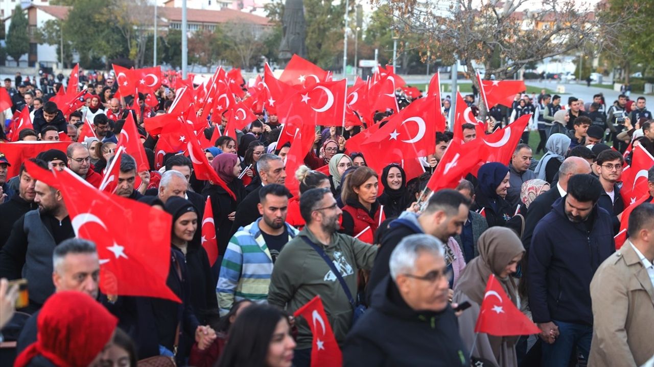 Konya'da Cumhuriyet Bayramı Coşkusu