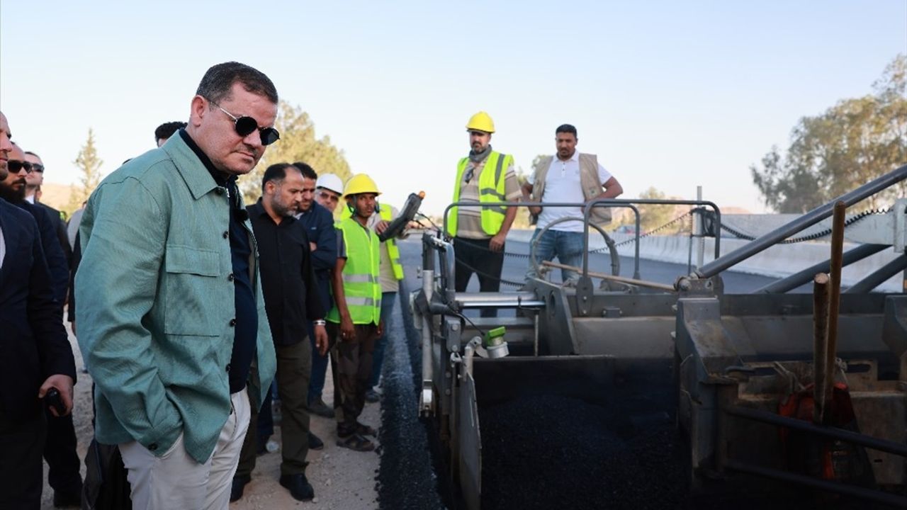 Libya'da Trablus-Terhune Otoyolu Açılışı Yapıldı