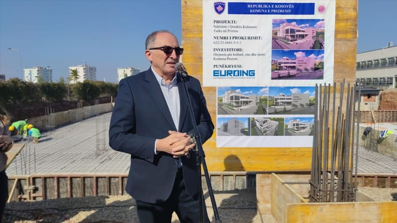 Prizren'de Türk Kültür Merkezi Temeli Atıldı