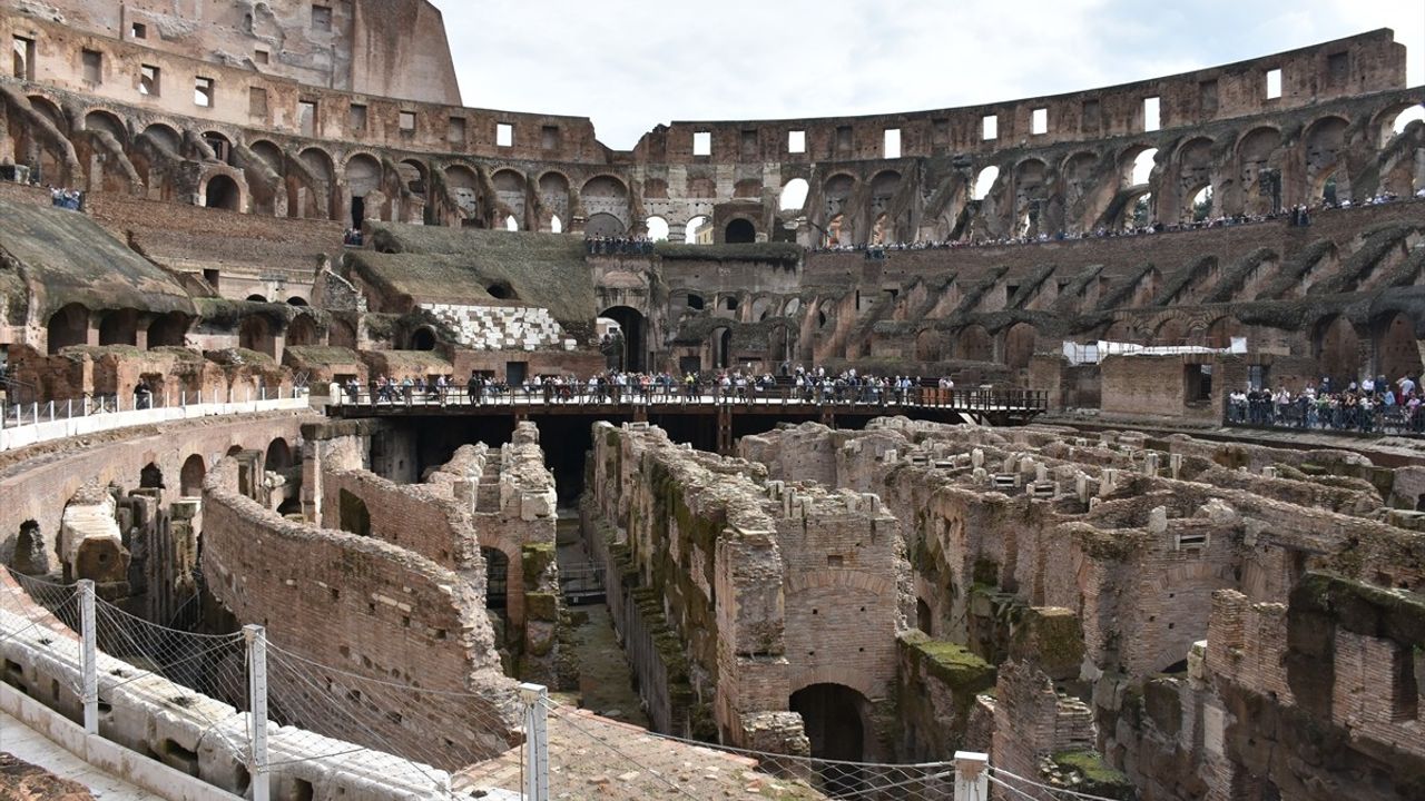 Roma'daki Kolezyum'da Göbeklitepe Sergisi Açıldı