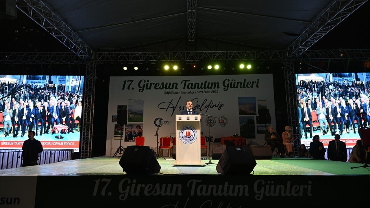 Sanayi ve Teknoloji Bakanı Kacır'dan Giresun'a Yatırım Vurgusu