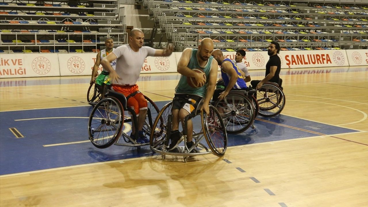 Şanlıurfalı Engelli Basketbolcular Lige Hızla Hazırlanıyor