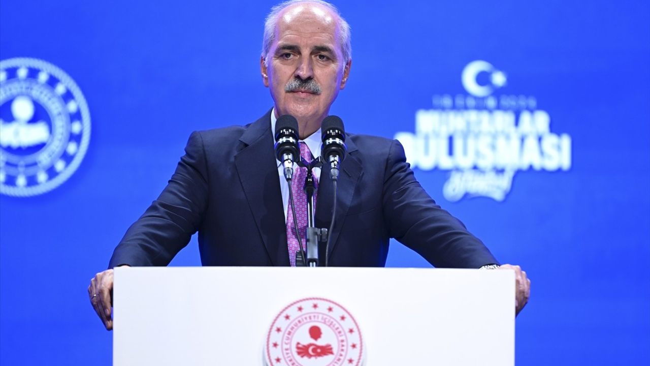 TBMM Başkanı Kurtulmuş İstanbul Muhtarlar Buluşması'nda Konuştu