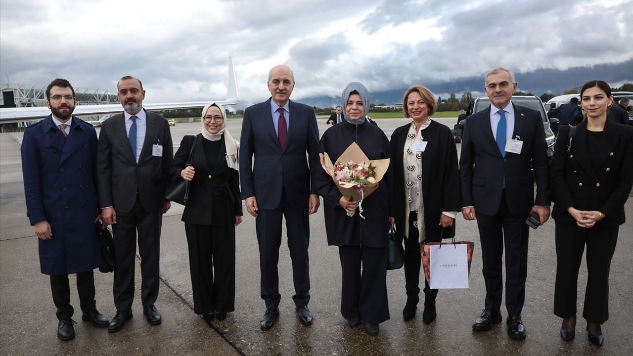 TBMM Başkanı Numan Kurtulmuş, Cenevre'de Parlamentolar Arası Birlik Genel Kuruluna Katıldı