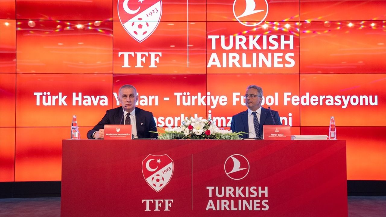 THY ve TFF Arasında Yeni Sponsorluk Anlaşması