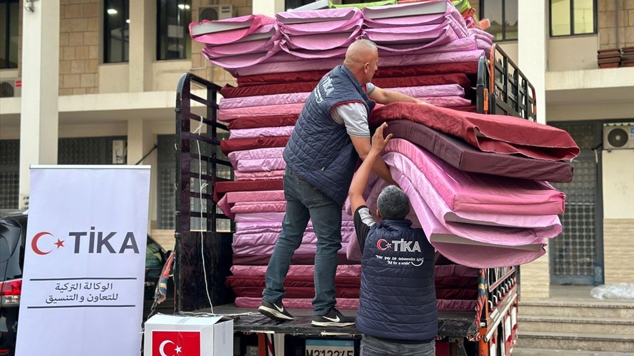 TİKA, Lübnan'da İnsani Yardım Faaliyetlerinde Bulundu