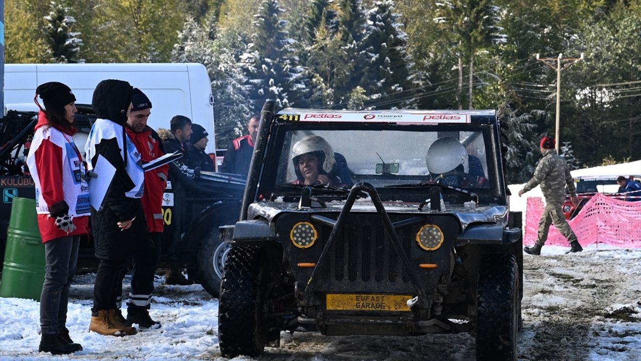 Trabzon'da Off-Road Şampiyonası Tüm Hızıyla Devam Ediyor