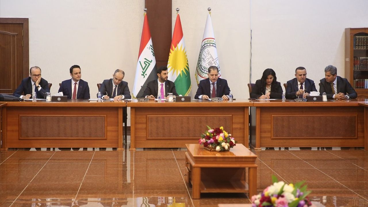 Türk İş İnsanları Heyeti Erbil'de Ticaret İşbirliğini Görüştü