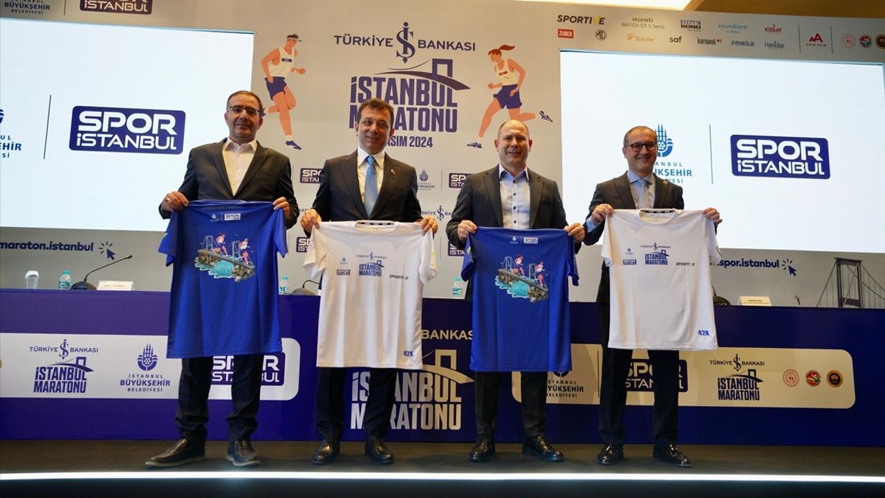 Türkiye İş Bankası 46. İstanbul Maratonu Tanıtıldı