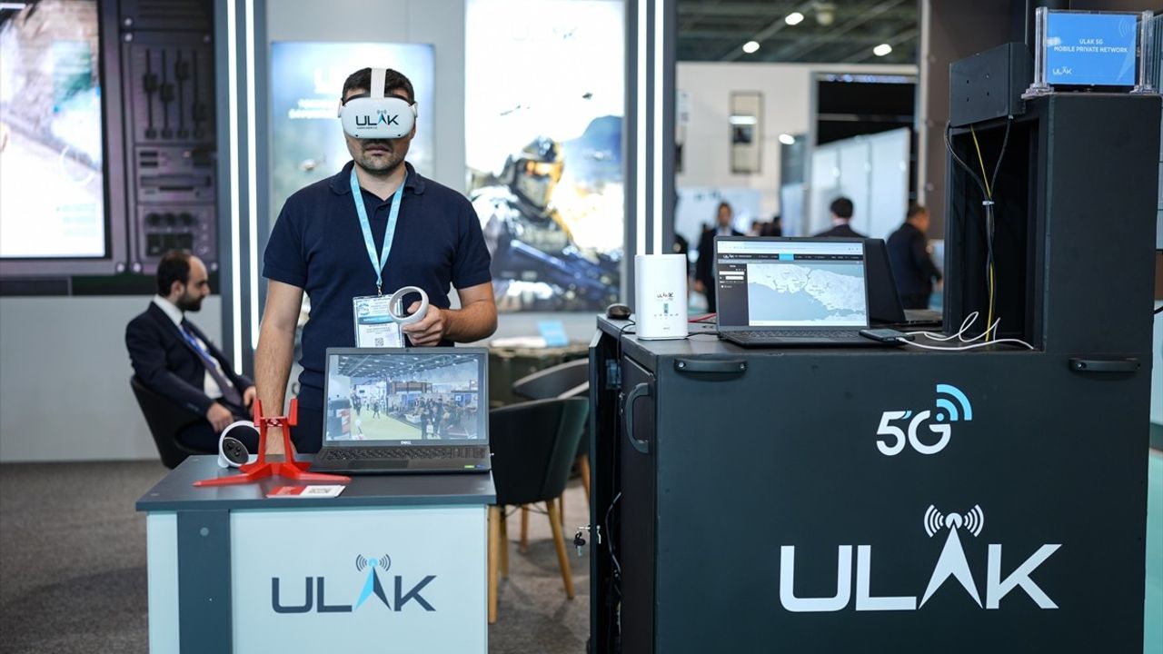 ULAK Haberleşme SAHA EXPO'da 5G Teknolojisini Tanıttı