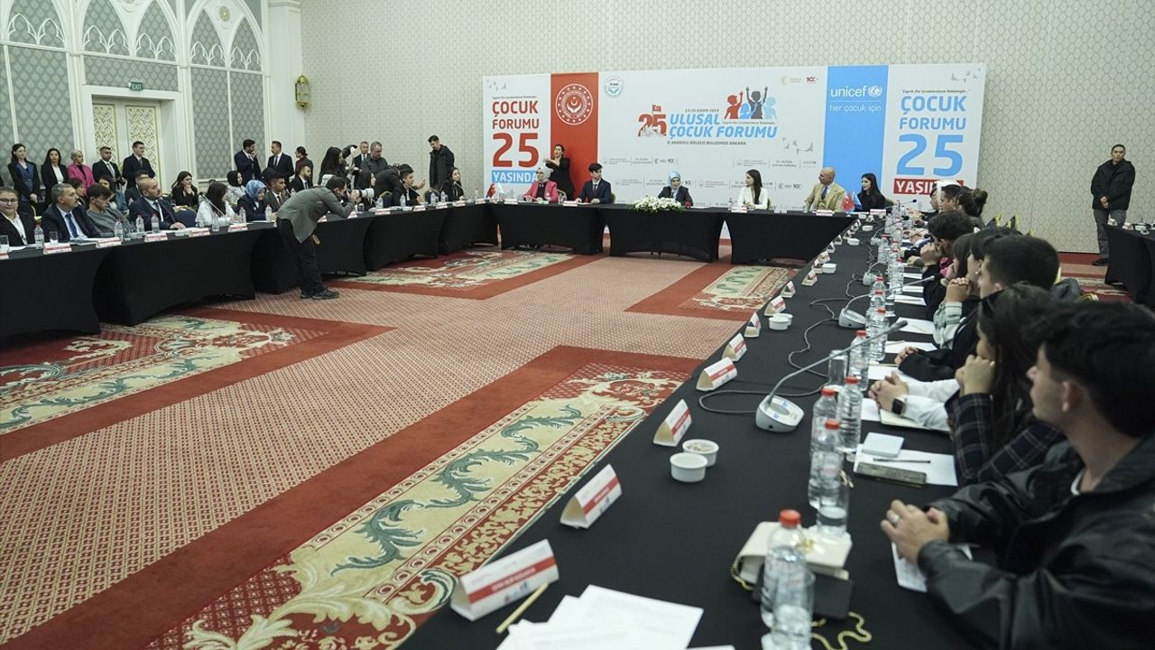 25. Ulusal Çocuk Forumu'nda Çocuk Hakları Vurgusu
