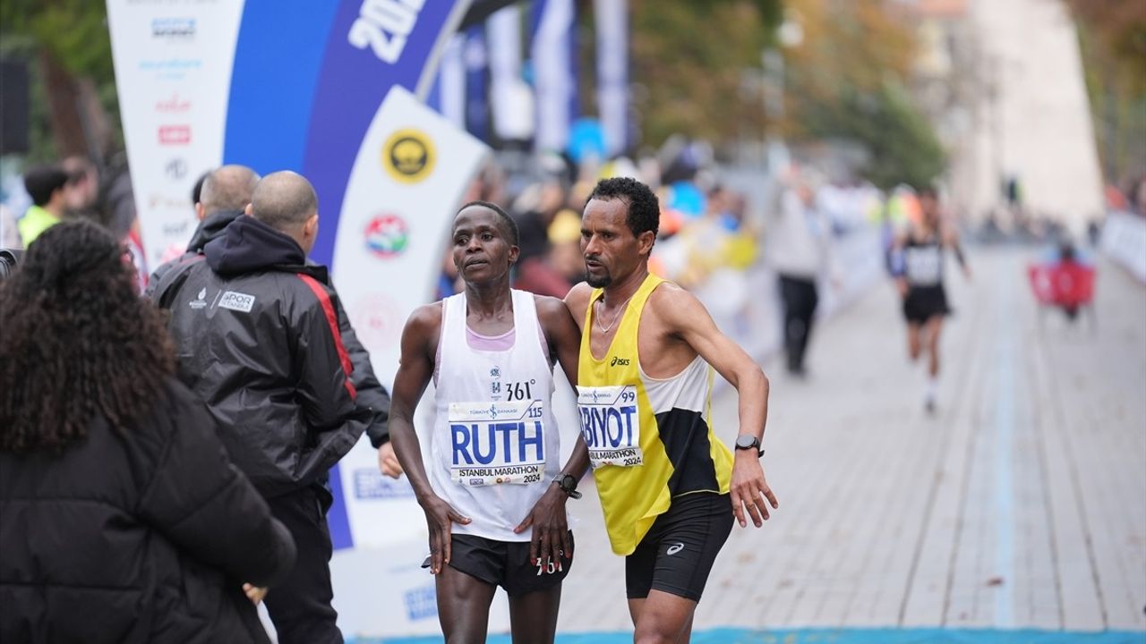 46. İstanbul Maratonu'nda Dereceler Belirlendi