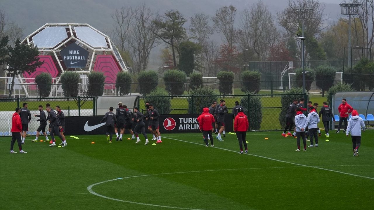 A Milli Futbol Takımı Galler Maçına Hazır