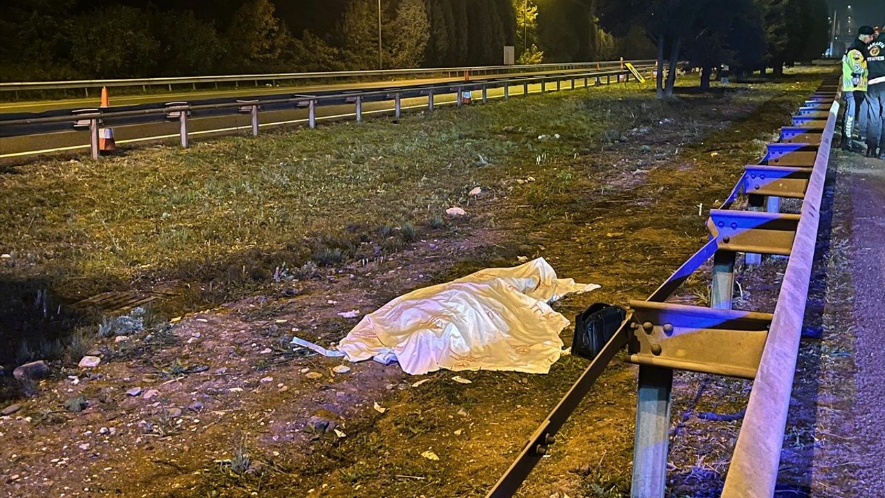 Anadolu Otoyolu'nda Üzücü Kaza