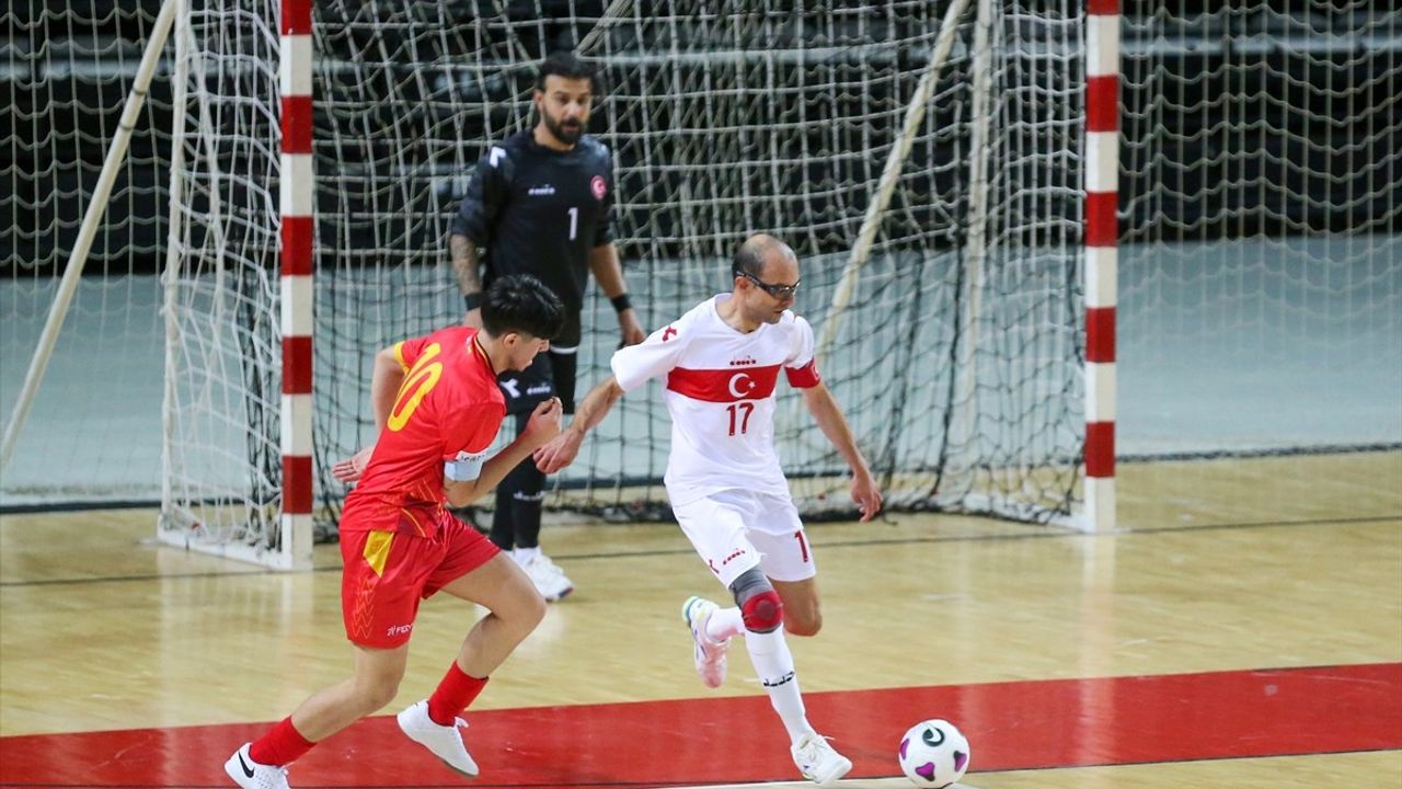 Antalya'da IBSA Avrupa Futsal Şampiyonası Başladı