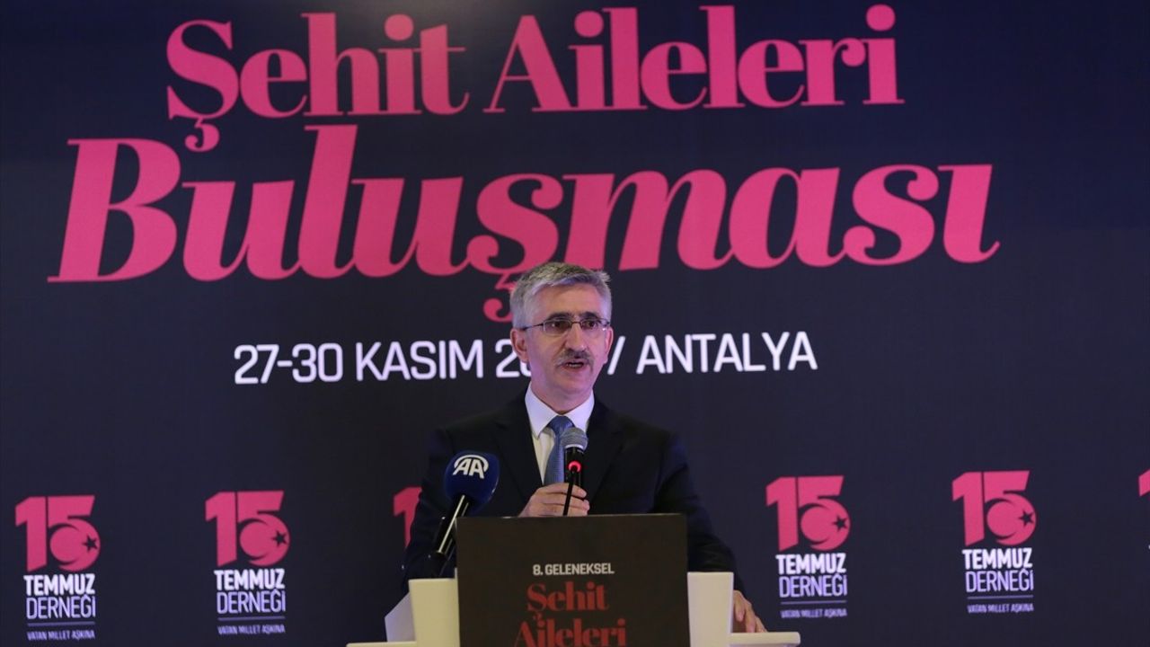 Antalya'da Şehit Aileleri Buluşması: Eğitimde Şehadet Bilinci Protokolü İmzalandı