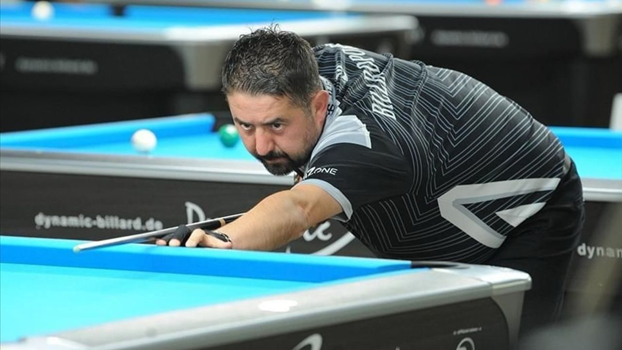 Avrupa Bilardo Şampiyonası: Sinem Kökten Altın, Ferdi Özdemir Gümüş Kazandı