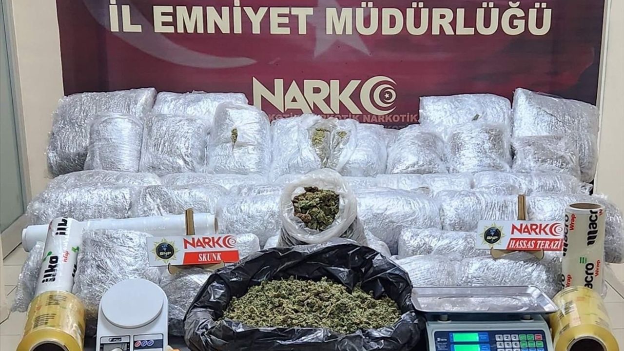 Batman'da Uyuşturucu Operasyonu: 52 Kilo 700 Gram Skunk Ele Geçirildi