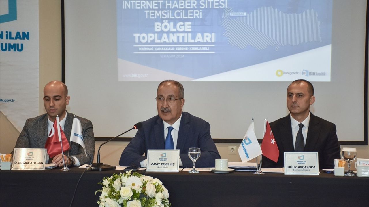 BİK Genel Müdürü Erkılınç'tan Internet Basınına Destek