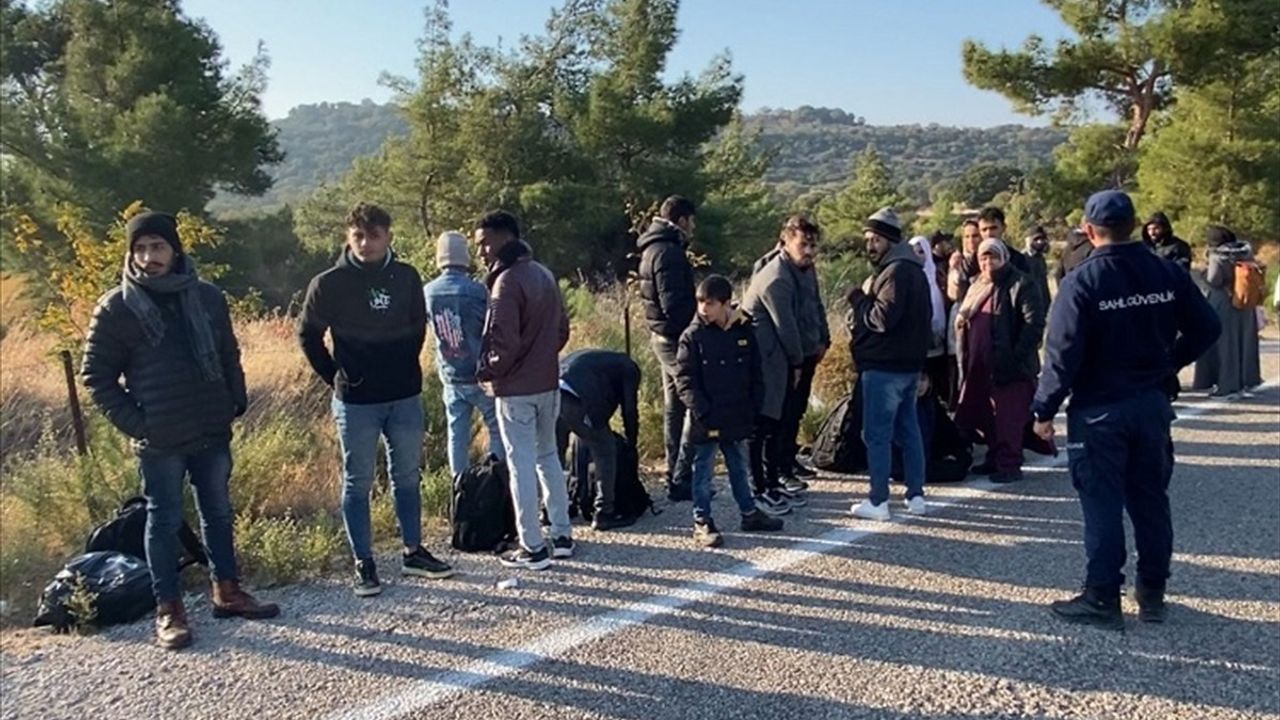 Çanakkale'de Düzensiz Göçmen Operasyonu