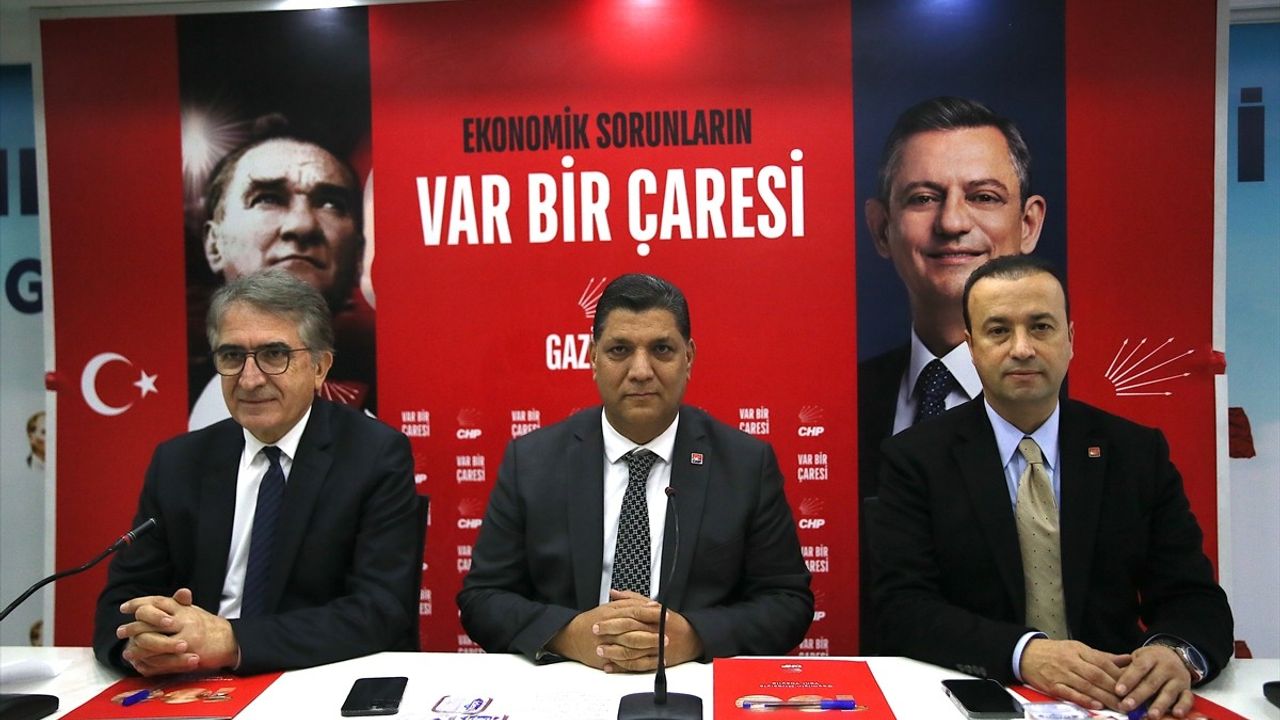 CHP Genel Başkan Yardımcıları Gaziantep'te Basınla Buluştu