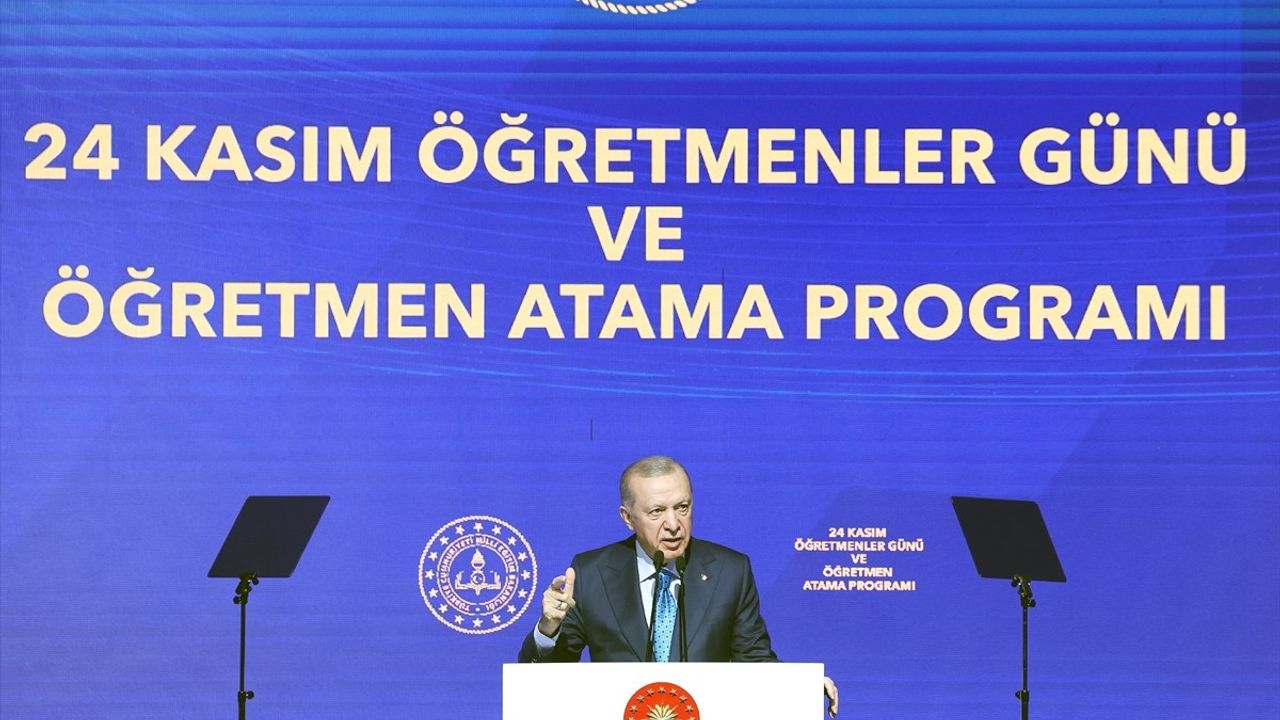 Cumhurbaşkanı Erdoğan'dan Eğitim Üzerine Açıklamalar