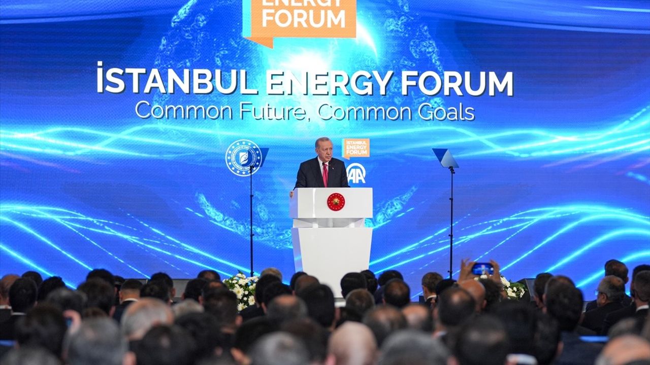 Cumhurbaşkanı Erdoğan İstanbul Energy Forum'da Enerji Bağımsızlığını Vurguladı