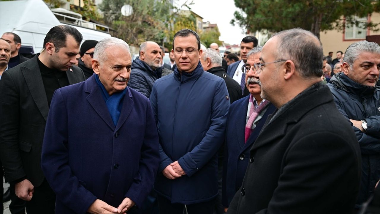 Dışişleri Bakan Yardımcısı Nuh Yılmaz'ın Babası Ebediyete Uğurlandı