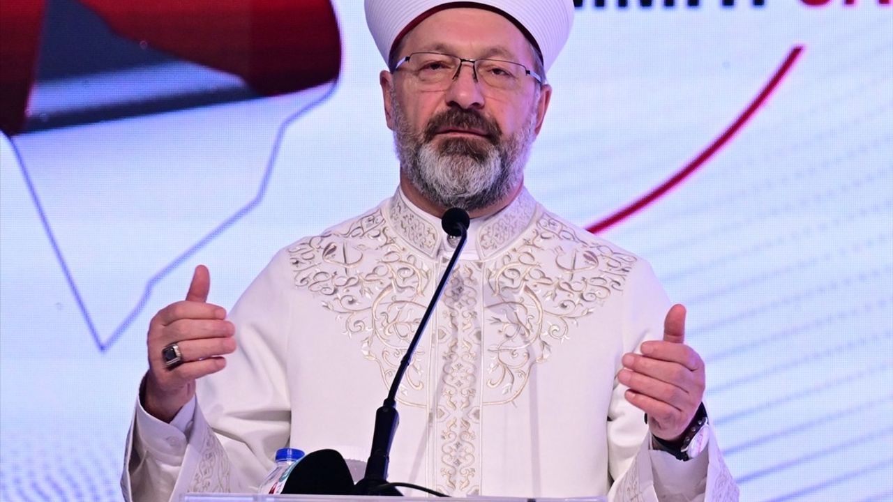 Diyanet İşleri Başkanı Erbaş'ın Gazze'deki Duruma Dair Açıklamaları