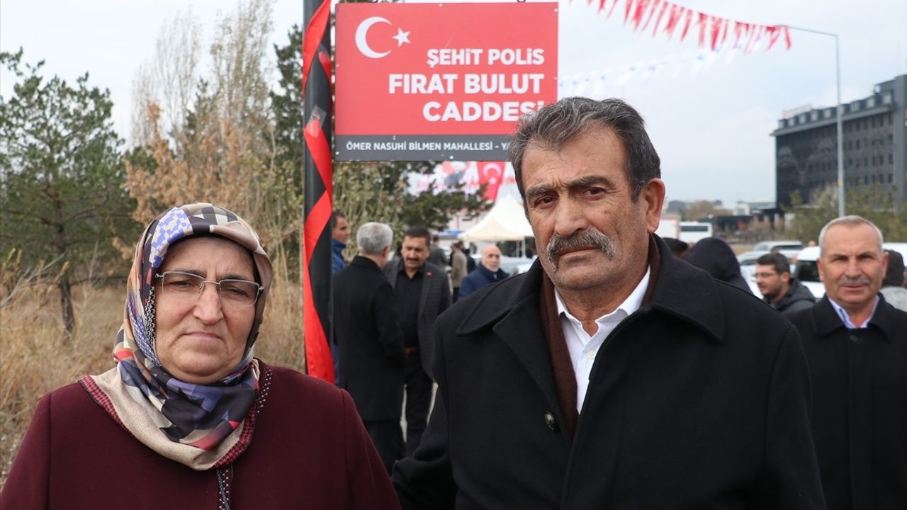 Erzurum'da Fırat Bulut'un Adı Yaşatıldı