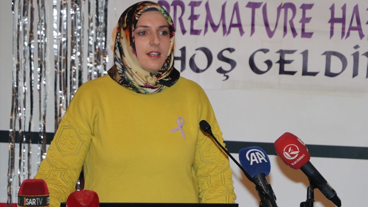 Erzurum'da Prematüre Bebekler ve Aileleri Şehir Hastanesinde Buluştu