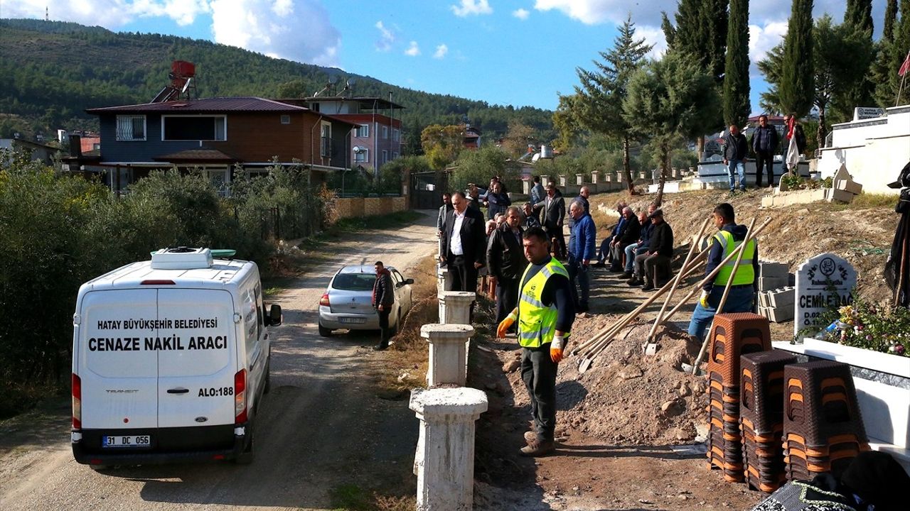 Gökhan Durgun'un Cenazesi Hatay'da Defnedildi