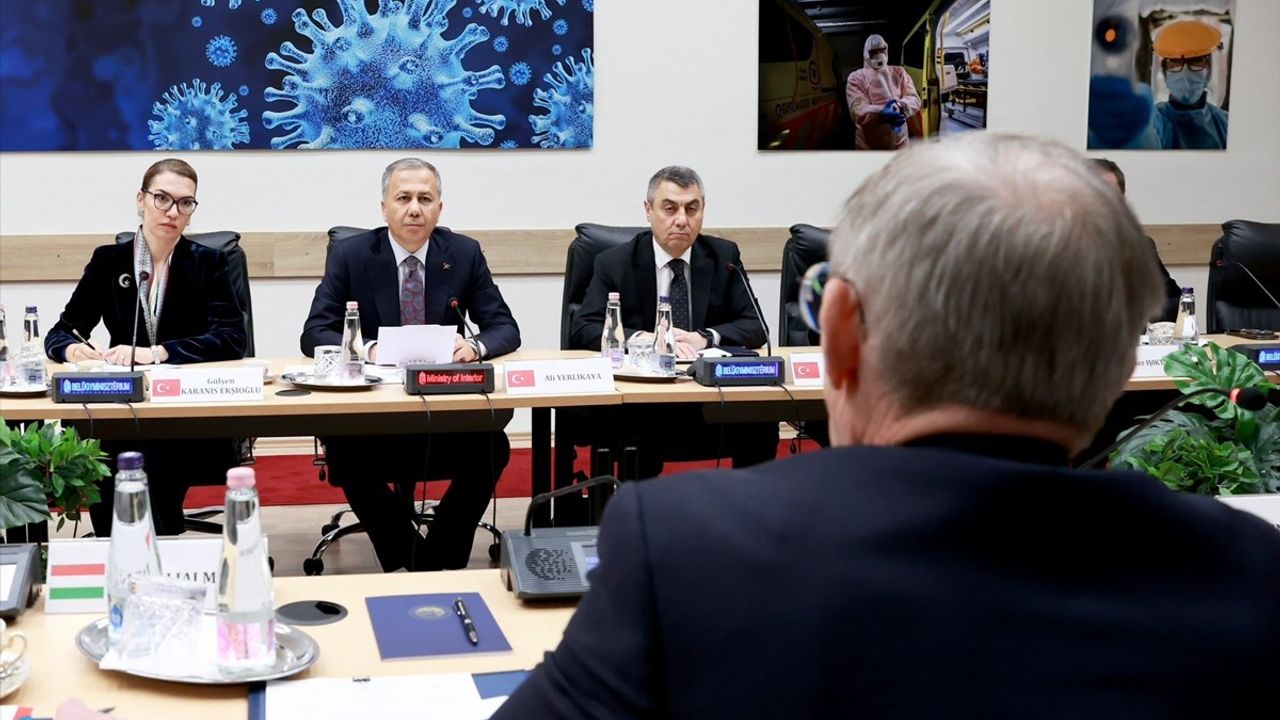 İçişleri Bakanı Yerlikaya, Macaristan'da Görüşme Gerçekleştirdi