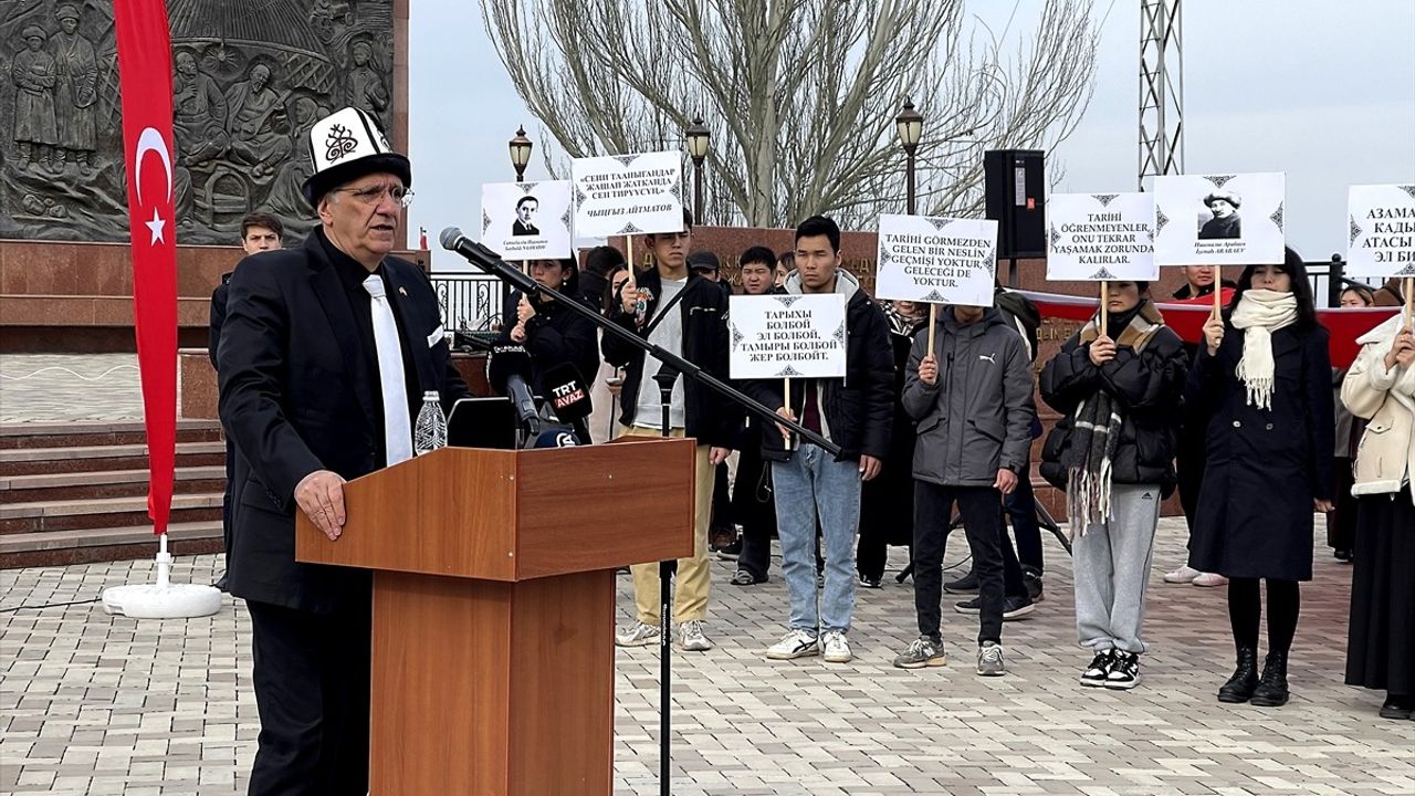 Kırgızistan-Türkiye Manas Üniversitesi'nde Anma Etkinliği