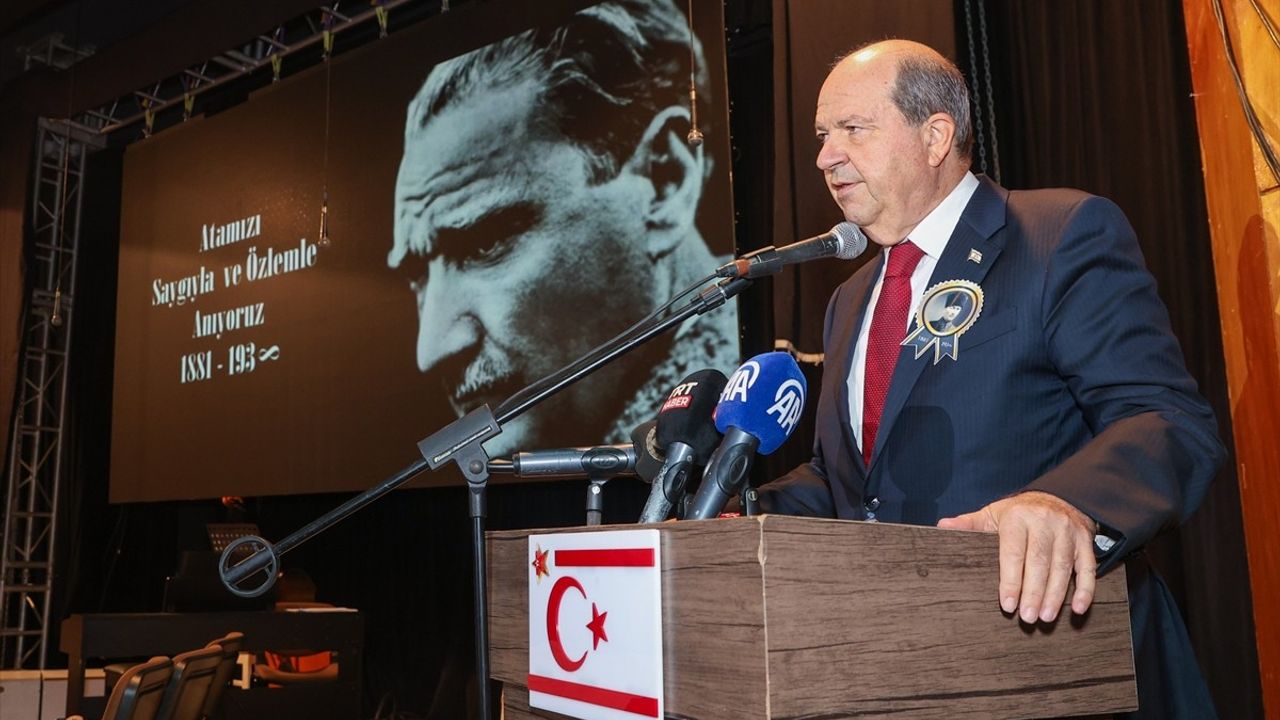 KKTC'de Atatürk'ü Anma Töreni