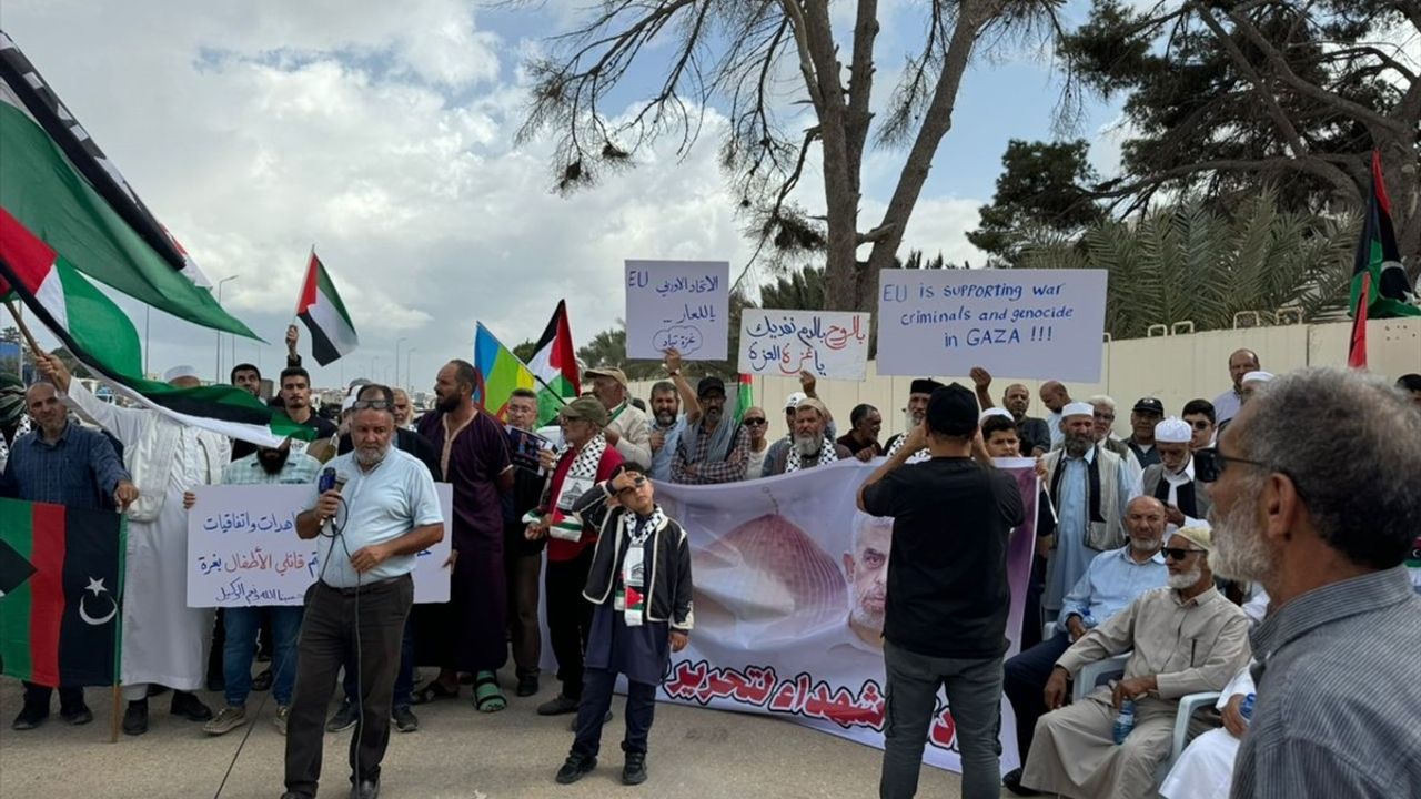 Libyadan Avrupa Ülkelerine Protesto: Gazze'deki Soykırımlara Tepki