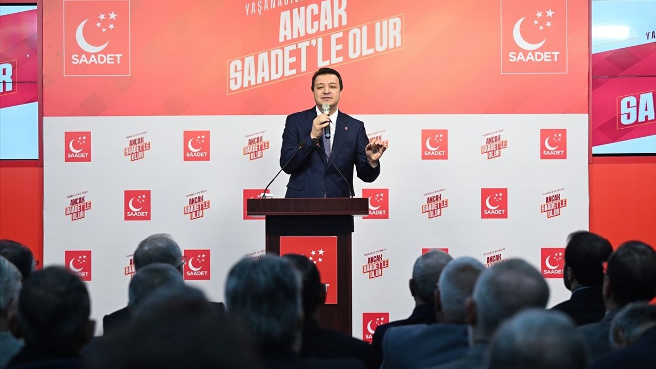 Mahmut Arıkan Saadet Partisi Genel Başkanlığına Mazbatasını Aldı