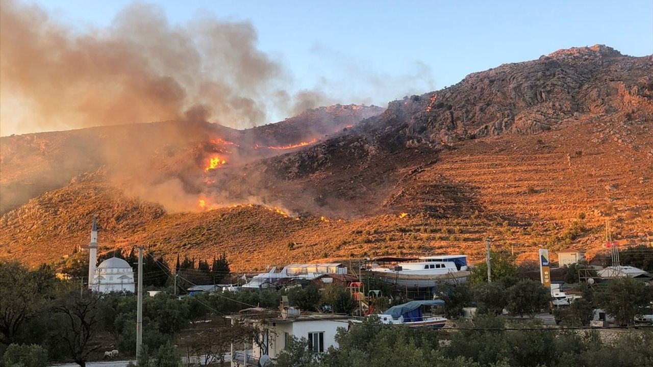 Muğla'da Makilik Alan Yangını Kontrol Altına Alındı