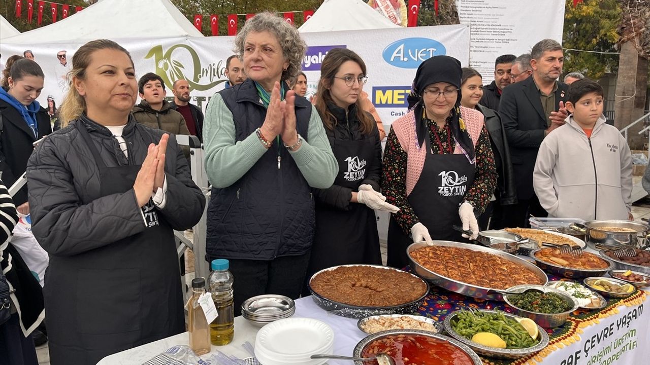 Muğla'da Zeytinyağlı Yemek Yarışması Coşkusu