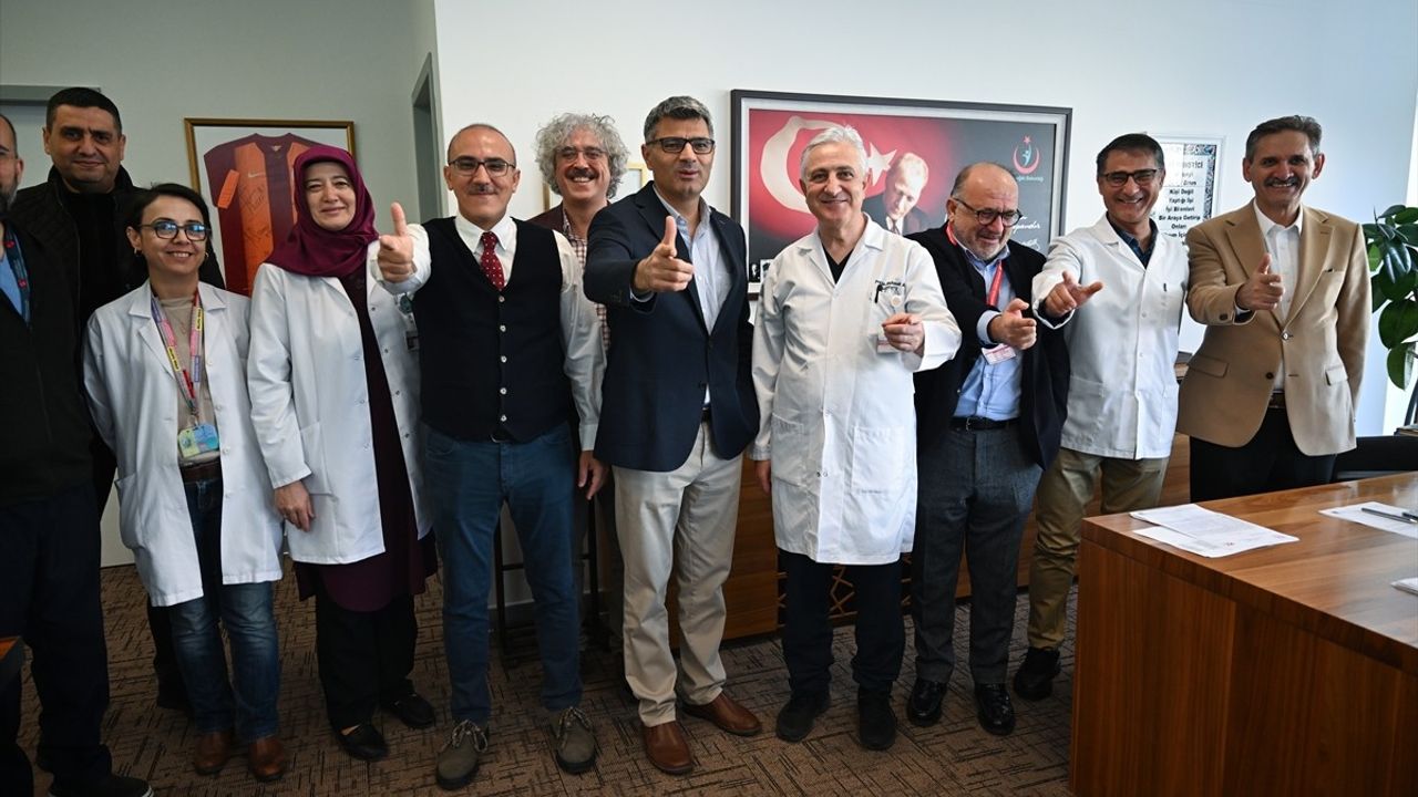 Olimpiyat İkincisi Yusuf Dikeç'ten Bilkent Hastanesi'ne Ziyaret