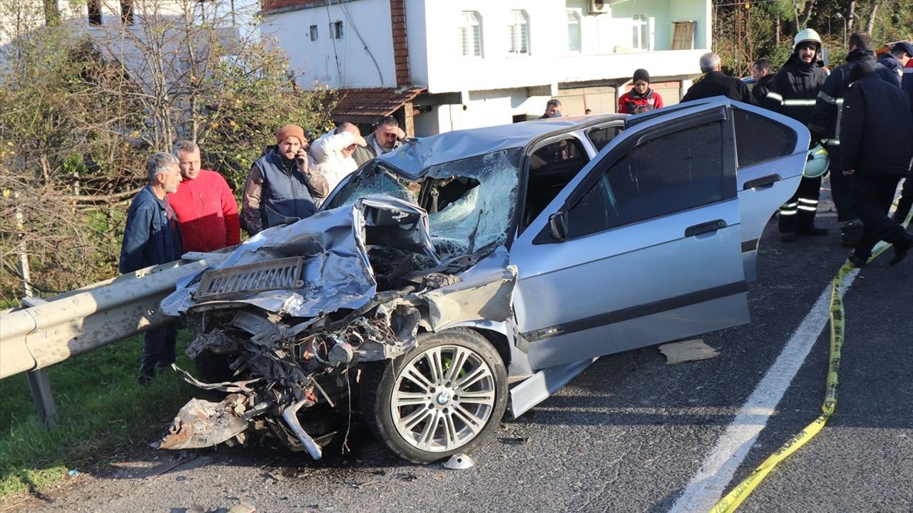 Ordu'da Trafik Kazası: 3 Kişi Hayatını Kaybetti