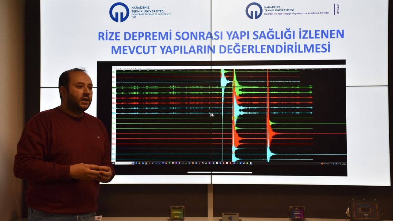 Rize'deki Depremde Önemli Yapılarda Hasar Yok