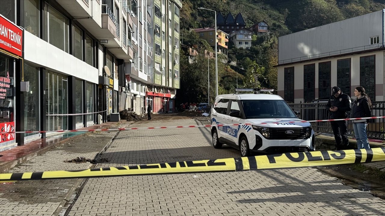 Rize Valisi Baydaş: Heyelan Riski Hala Devam Ediyor
