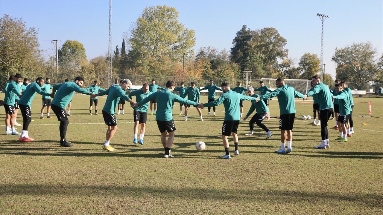 Sakaryaspor Kocaelispor Maçına Hazırlanıyor