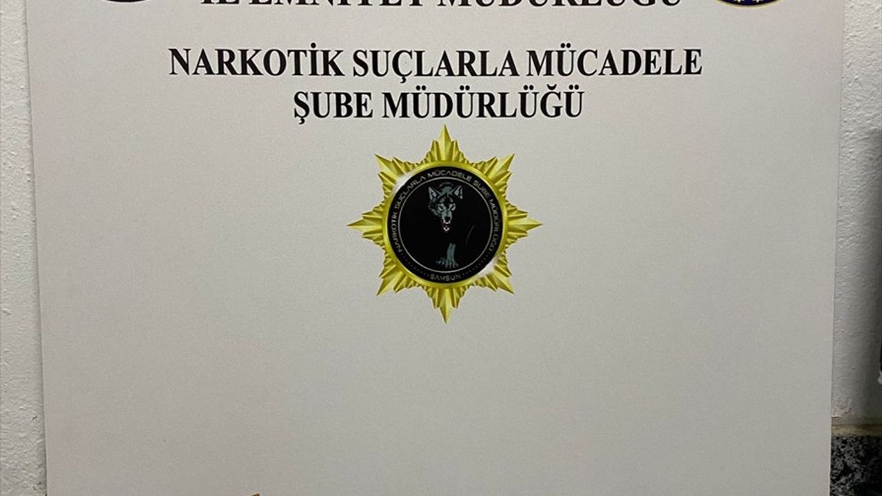 Samsun'da Uyuşturucu Operasyonu: Bir Zanlı Gözaltında