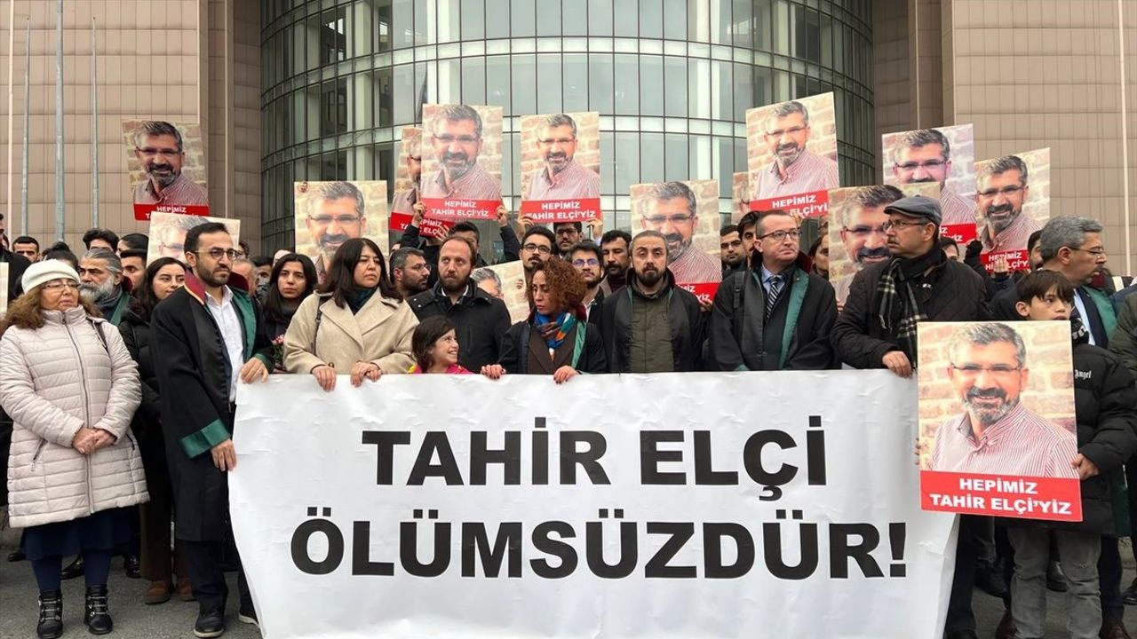 Tahir Elçi İçin Anma Etkinliği Düzenlendi