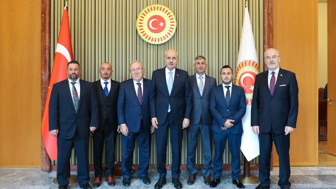 TBMM Başkanı Kurtulmuş, Japonya Heyetini Kabul Etti