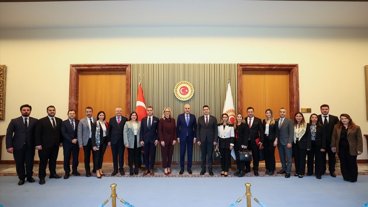 TBMM Başkanı Numan Kurtulmuş, Ege Genç İş İnsanları Derneği'ni Ağırladı