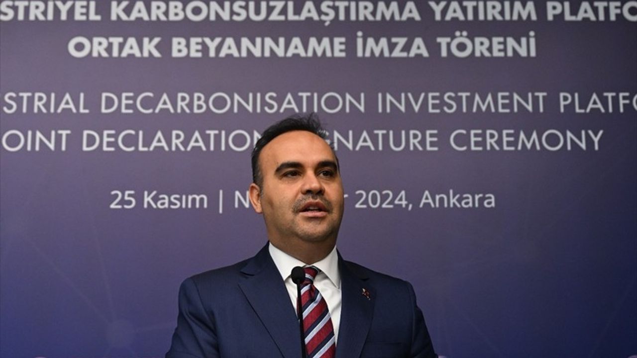 Türkiye Endüstriyel Karbonsuzlaştırma Yatırım Platformu Kuruldu