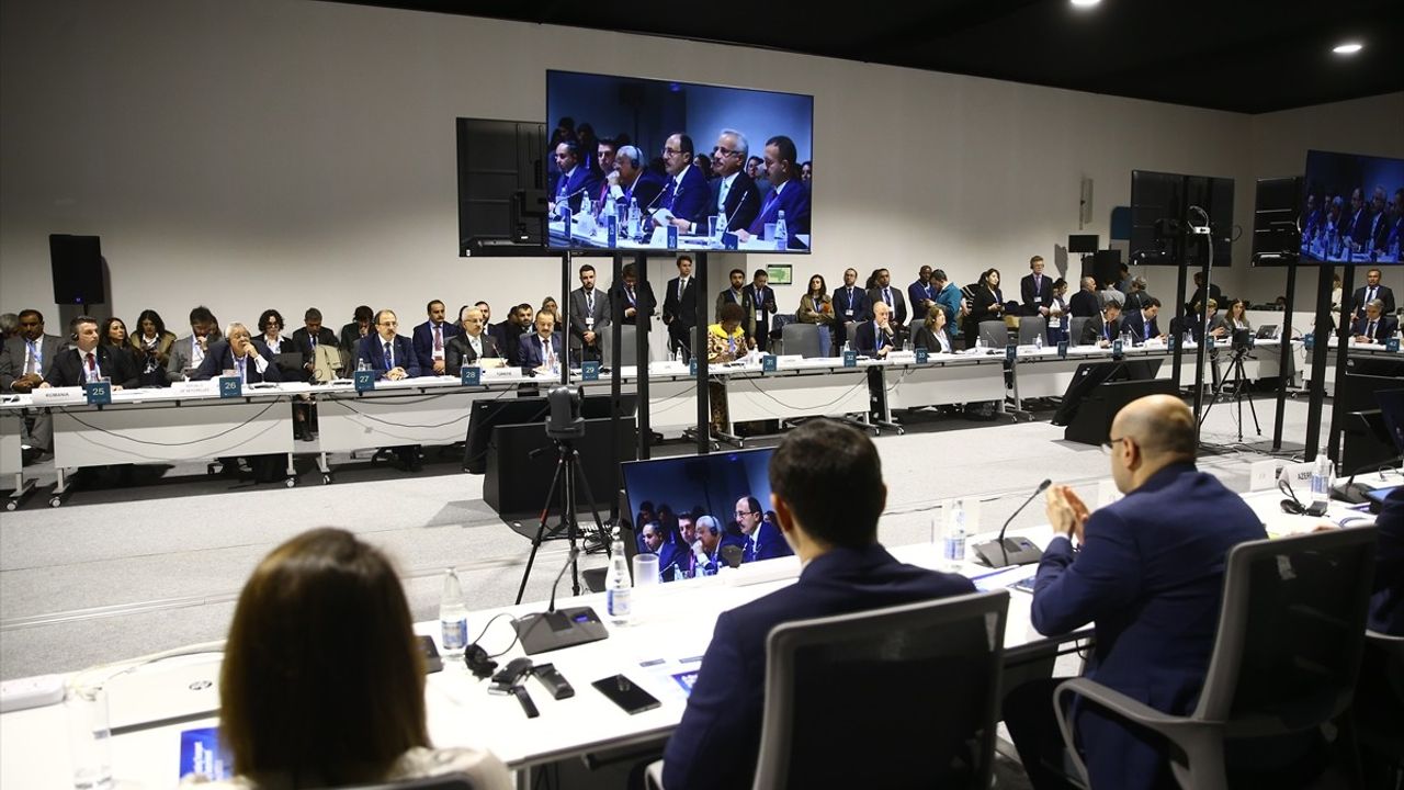 Ulaştırma ve Altyapı Bakanı Uraloğlu'nun COP29 Konuşması